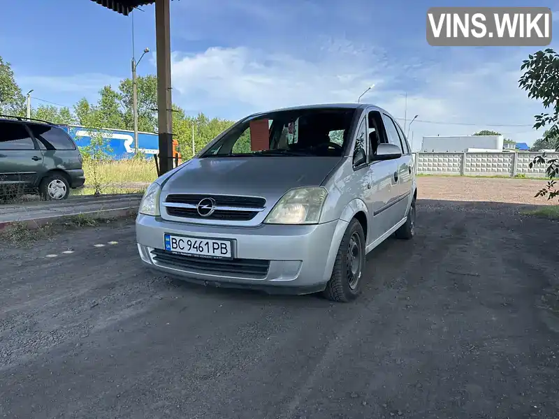 Микровэн Opel Meriva 2003 1.6 л. обл. Львовская, Червоноград - Фото 1/14