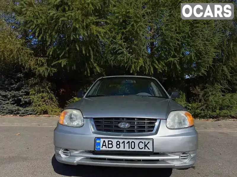 Седан Hyundai Accent 2003 1.5 л. Автомат обл. Вінницька, Вінниця - Фото 1/11