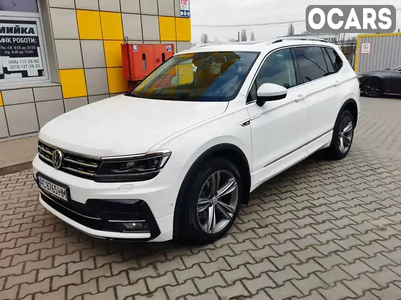 Позашляховик / Кросовер Volkswagen Tiguan Allspace 2018 1.97 л. Автомат обл. Житомирська, Житомир - Фото 1/21