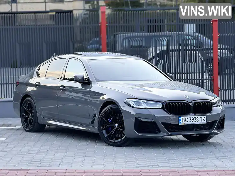 Седан BMW 5 Series 2021 3 л. Автомат обл. Львівська, Львів - Фото 1/21