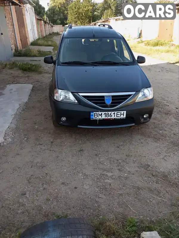 Седан Dacia Logan 2007 1.6 л. Ручна / Механіка обл. Сумська, Конотоп - Фото 1/19