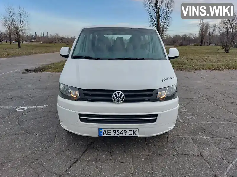 Мінівен Volkswagen Transporter 2013 1.97 л. Ручна / Механіка обл. Дніпропетровська, Кам'янське (Дніпродзержинськ) - Фото 1/15