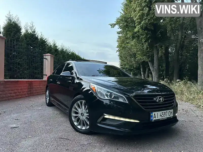 Седан Hyundai Sonata 2015 2.36 л. Автомат обл. Київська, Васильків - Фото 1/13