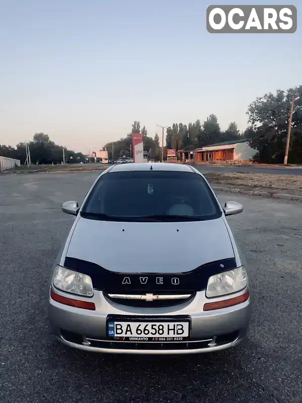 Седан Chevrolet Aveo 2005 1.5 л. Ручная / Механика обл. Кировоградская, Кропивницкий (Кировоград) - Фото 1/9