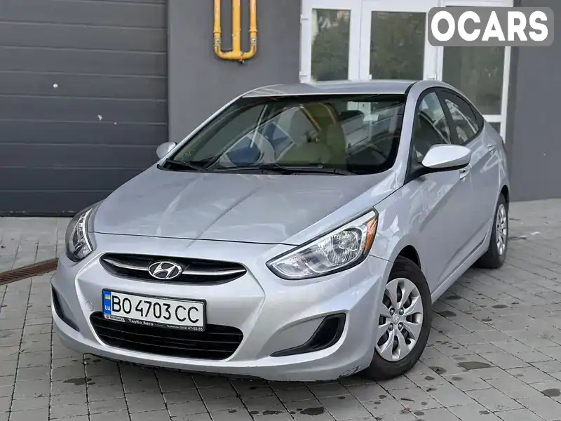 Седан Hyundai Accent 2016 1.59 л. Автомат обл. Тернопільська, Тернопіль - Фото 1/21