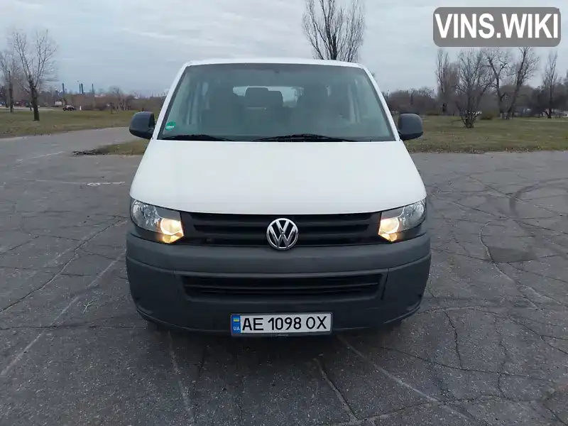 Мінівен Volkswagen Transporter 2012 2 л. Ручна / Механіка обл. Дніпропетровська, Кам'янське (Дніпродзержинськ) - Фото 1/14