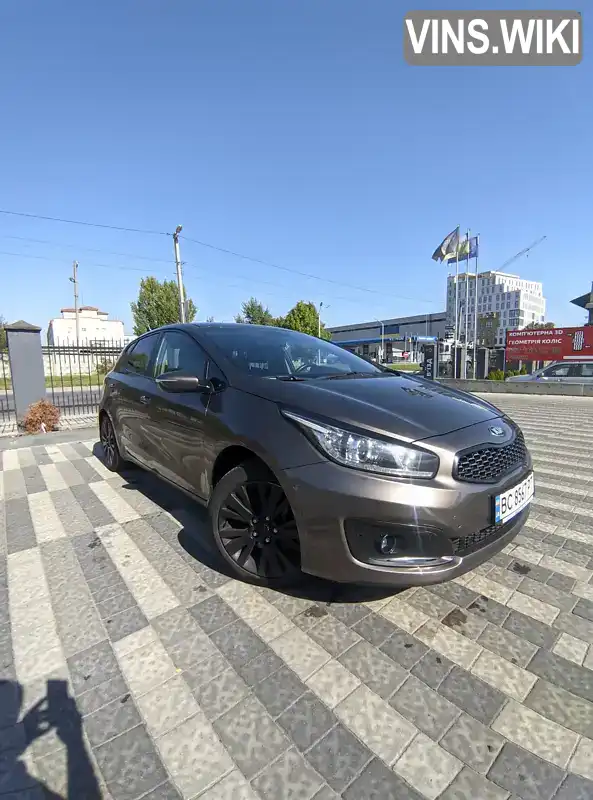 Хетчбек Kia Ceed 2017 1.59 л. Автомат обл. Львівська, Львів - Фото 1/11