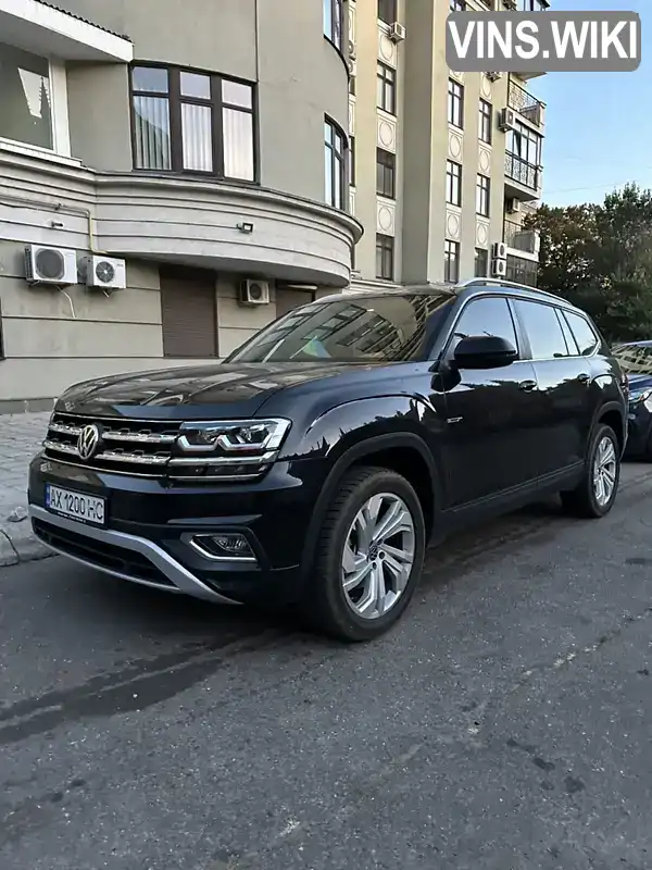 Позашляховик / Кросовер Volkswagen Atlas 2019 3.6 л. Автомат обл. Харківська, Харків - Фото 1/11