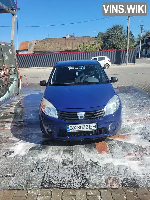 Хетчбек Dacia Sandero 2008 1.4 л. Ручна / Механіка обл. Хмельницька, Полонне - Фото 1/11