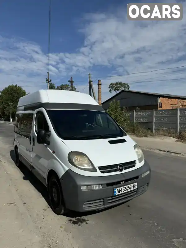 Мінівен Opel Vivaro 2005 1.9 л. Ручна / Механіка обл. Житомирська, Житомир - Фото 1/19