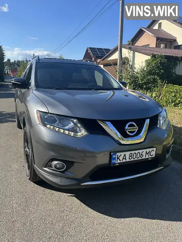 Позашляховик / Кросовер Nissan Rogue 2014 2.5 л. Варіатор обл. Київська, Київ - Фото 1/16