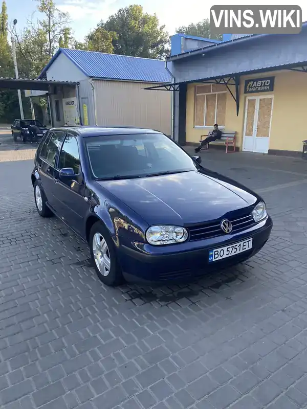 Хетчбек Volkswagen Golf 2003 1.39 л. Ручна / Механіка обл. Дніпропетровська, Нікополь - Фото 1/21