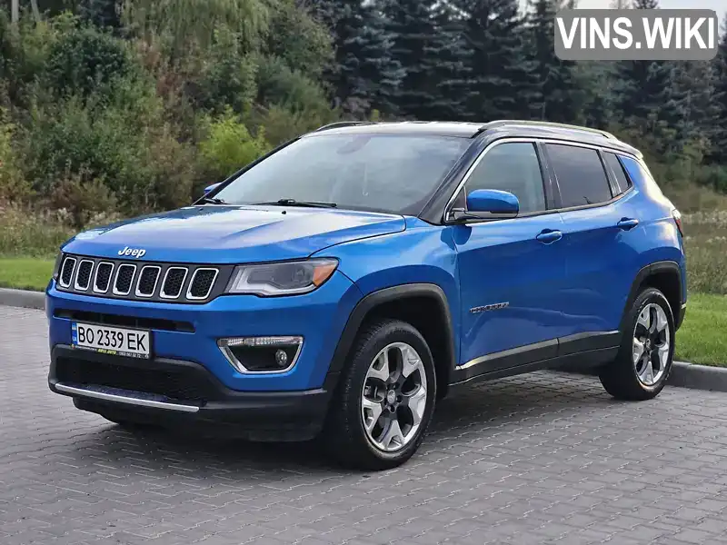 Позашляховик / Кросовер Jeep Compass 2018 2.4 л. Автомат обл. Тернопільська, Кременець - Фото 1/21