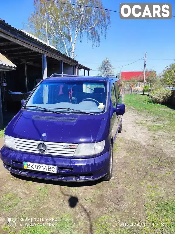 Мінівен Mercedes-Benz Vito 1999 2.2 л. Ручна / Механіка обл. Рівненська, Зарічне - Фото 1/13