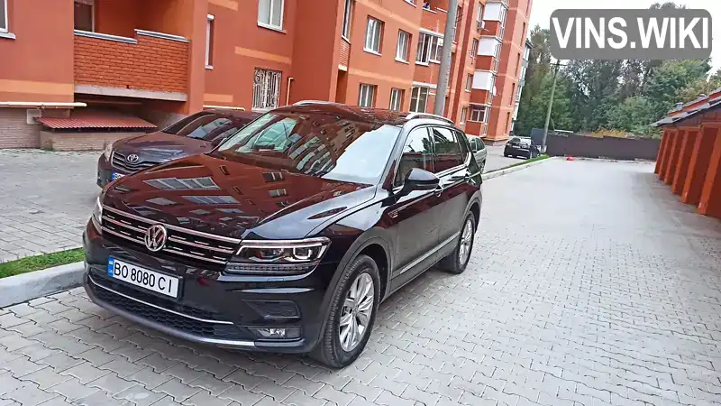 Позашляховик / Кросовер Volkswagen Tiguan 2019 1.97 л. Автомат обл. Тернопільська, Тернопіль - Фото 1/8