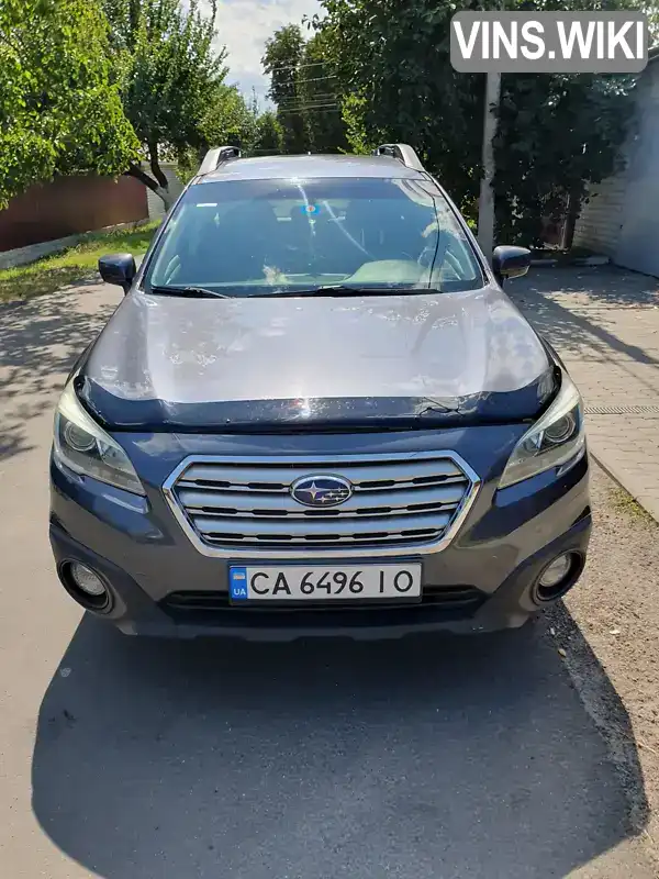 Універсал Subaru Outback 2016 2.5 л. Типтронік обл. Черкаська, Черкаси - Фото 1/10