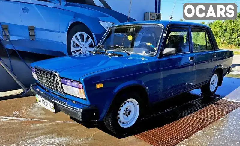 Седан ВАЗ / Lada 2107 2004 1.5 л. Ручна / Механіка обл. Полтавська, Чорнухи - Фото 1/9