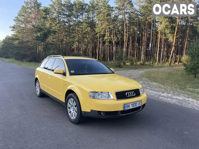 Універсал Audi A4 2002 1.9 л. Ручна / Механіка обл. Волинська, Маневичі - Фото 1/10