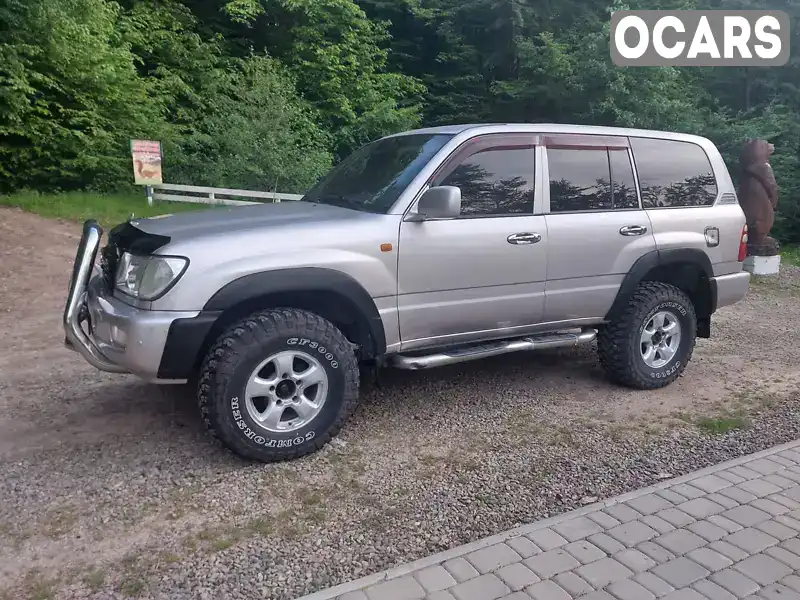 Позашляховик / Кросовер Toyota Land Cruiser 2003 4.2 л. Ручна / Механіка обл. Закарпатська, Тячів - Фото 1/21