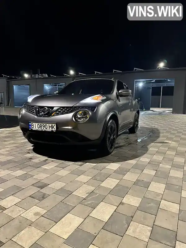 Позашляховик / Кросовер Nissan Juke 2016 1.62 л. Варіатор обл. Полтавська, Полтава - Фото 1/21