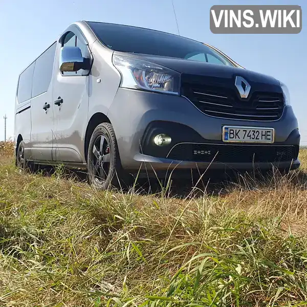 Мінівен Renault Trafic 2017 1.6 л. Ручна / Механіка обл. Рівненська, Рівне - Фото 1/21