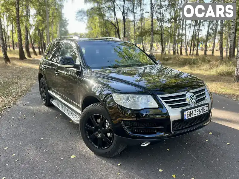 Позашляховик / Кросовер Volkswagen Touareg 2009 3 л. Автомат обл. Сумська, Охтирка - Фото 1/16