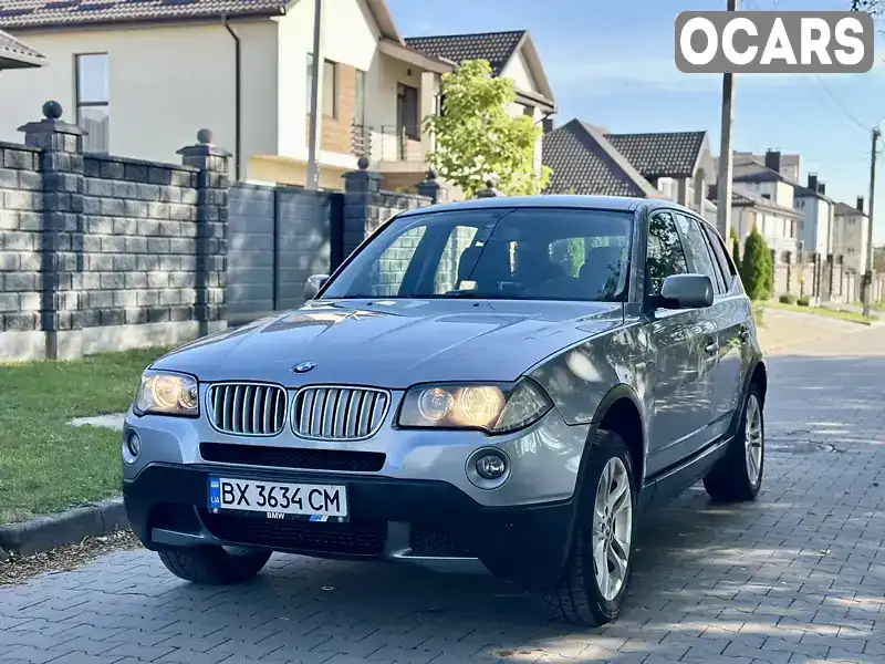 Позашляховик / Кросовер BMW X3 2007 2 л. Автомат обл. Хмельницька, Славута - Фото 1/21