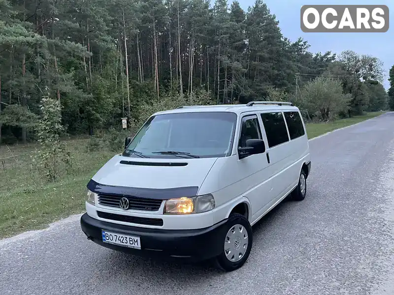 Минивэн Volkswagen Transporter 2001 2.5 л. Ручная / Механика обл. Ровенская, Радивилов - Фото 1/21