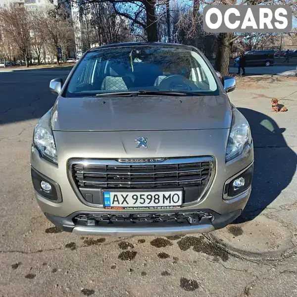 Позашляховик / Кросовер Peugeot 3008 2016 1.56 л. Ручна / Механіка обл. Харківська, Харків - Фото 1/15