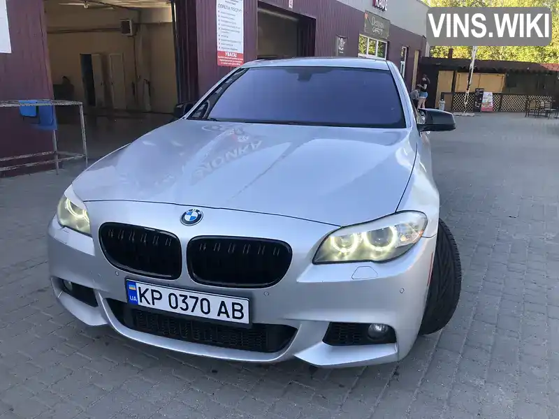 Седан BMW 5 Series 2012 2.98 л. Автомат обл. Запорожская, Запорожье - Фото 1/21