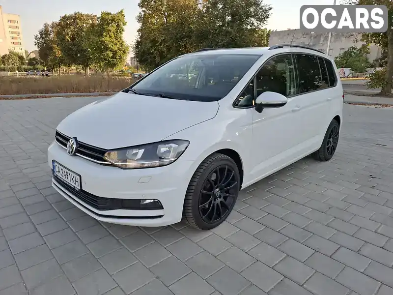 Мікровен Volkswagen Touran 2017 1.97 л. Автомат обл. Черкаська, Черкаси - Фото 1/21