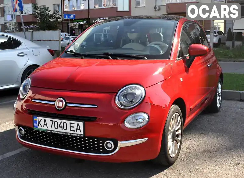 Хетчбек Fiat 500 2016 1.24 л. Автомат обл. Львівська, Стрий - Фото 1/13