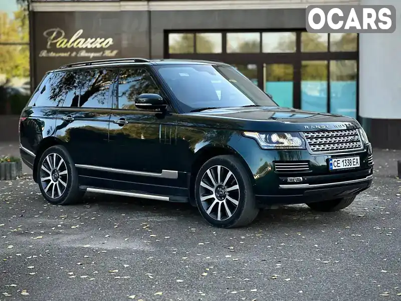 Внедорожник / Кроссовер Land Rover Range Rover 2014 4.37 л. Автомат обл. Черновицкая, Черновцы - Фото 1/21