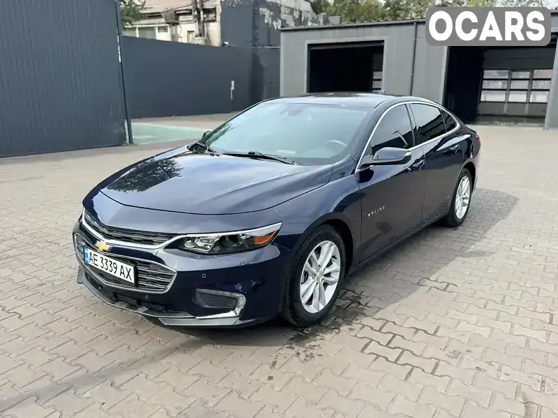 Седан Chevrolet Malibu 2017 1.8 л. Автомат обл. Дніпропетровська, Кам'янське (Дніпродзержинськ) - Фото 1/21