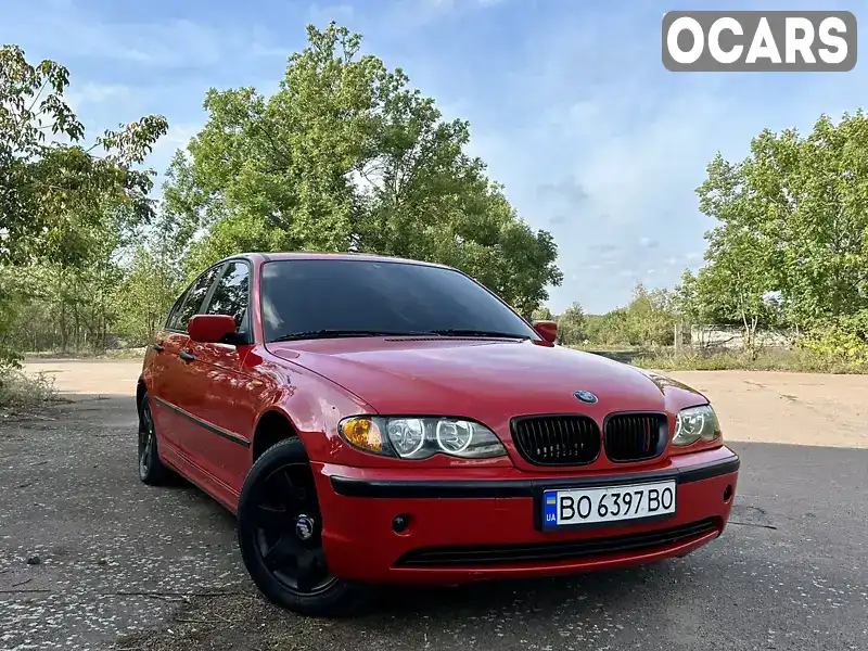 Седан BMW 3 Series 2002 2 л. Ручна / Механіка обл. Хмельницька, Летичів - Фото 1/21