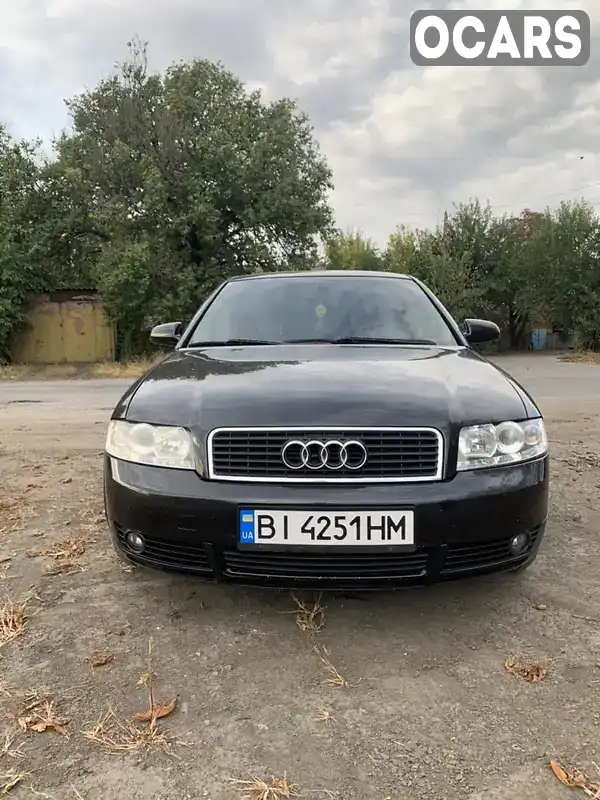 Седан Audi A4 2001 1.98 л. Ручна / Механіка обл. Полтавська, Миргород - Фото 1/12