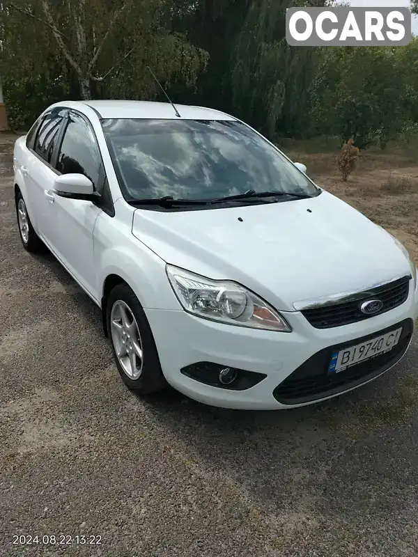 Седан Ford Focus 2011 1.6 л. Ручна / Механіка обл. Полтавська, Решетилівка - Фото 1/21