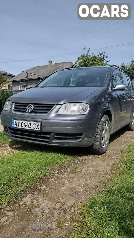 Мінівен Volkswagen Touran 2006 1.9 л. Ручна / Механіка обл. Івано-Франківська, Долина - Фото 1/11