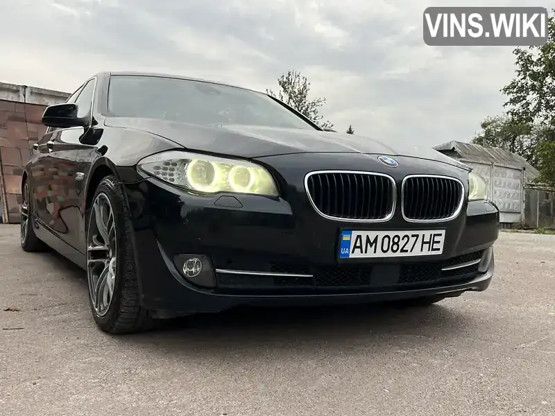 Седан BMW 5 Series 2010 3 л. Автомат обл. Житомирська, Коростишів - Фото 1/21