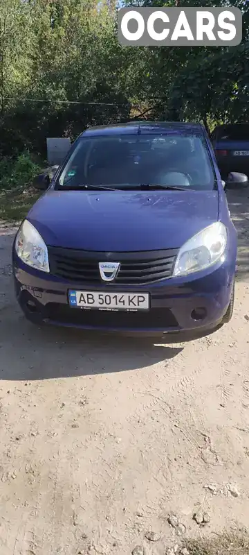 Хетчбек Dacia Sandero 2009 1.39 л. Ручна / Механіка обл. Вінницька, Вінниця - Фото 1/21