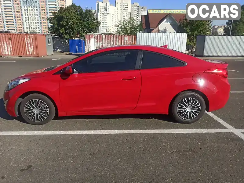 Купе Hyundai Elantra 2013 1.8 л. Автомат обл. Київська, Київ - Фото 1/12