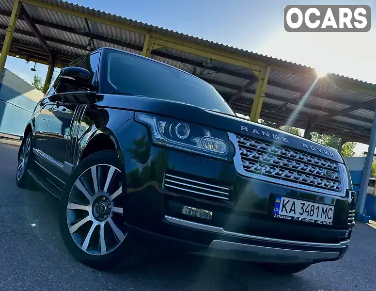 Позашляховик / Кросовер Land Rover Range Rover 2013 4.37 л. Автомат обл. Київська, Бориспіль - Фото 1/21