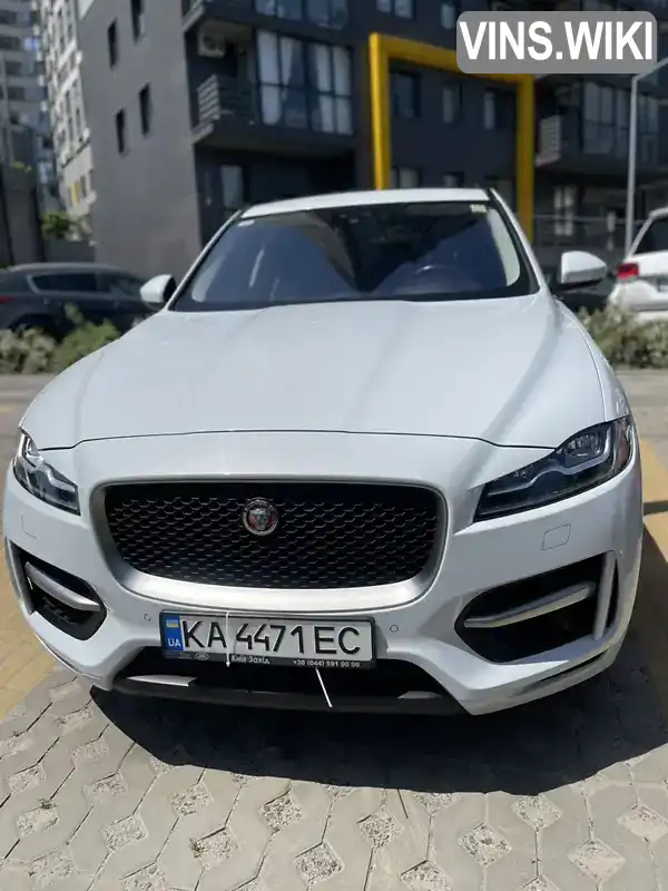 Внедорожник / Кроссовер Jaguar F-Pace 2017 2 л. Автомат обл. Киевская, Киев - Фото 1/6