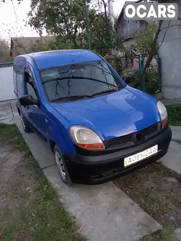 Мінівен Renault Kangoo 2004 1.15 л. обл. Закарпатська, Тячів - Фото 1/8