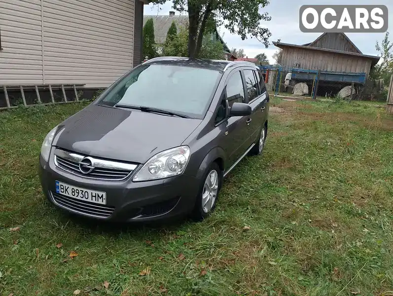 Мінівен Opel Zafira 2010 1.69 л. обл. Рівненська, Рокитне - Фото 1/7