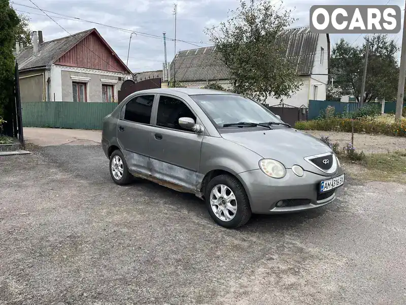 Ліфтбек Chery Jaggi 2007 1.3 л. Ручна / Механіка обл. Житомирська, Житомир - Фото 1/14