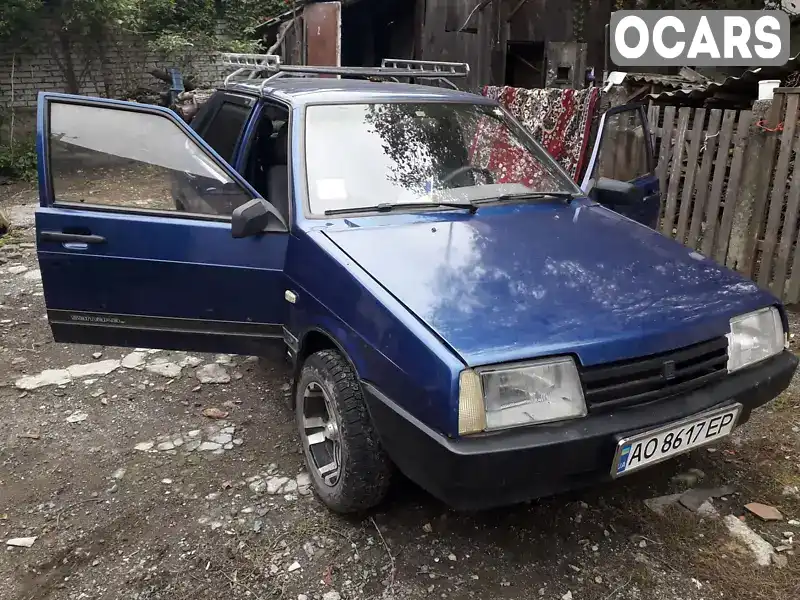 Седан ВАЗ / Lada 21099 2007 1.6 л. Ручна / Механіка обл. Закарпатська, Рахів - Фото 1/7