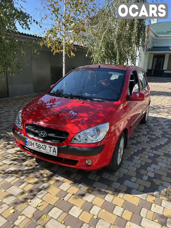 Хэтчбек Hyundai Getz 2008 1.4 л. Автомат обл. Одесская, Измаил - Фото 1/13