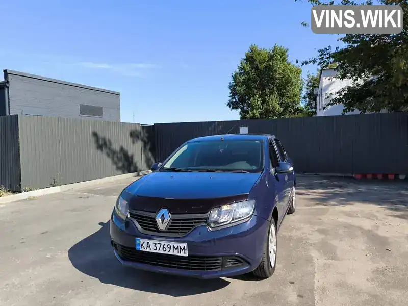 Седан Renault Logan 2015 1.6 л. Ручна / Механіка обл. Київська, Київ - Фото 1/21