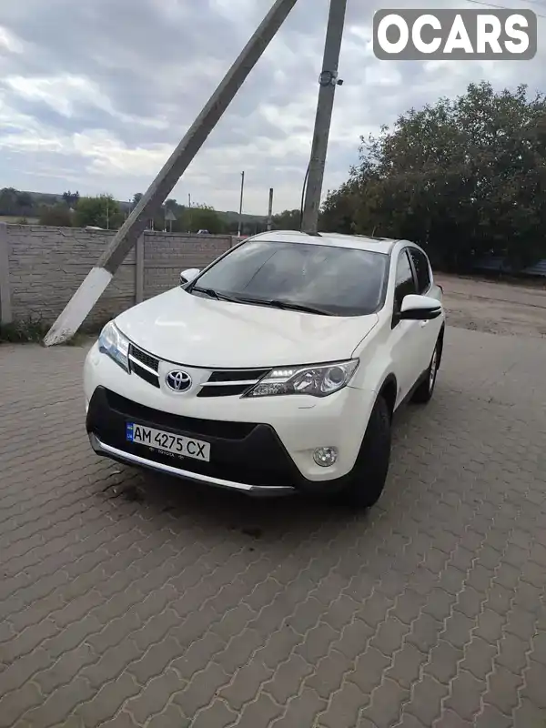 Позашляховик / Кросовер Toyota RAV4 2014 2.49 л. Автомат обл. Житомирська, Ружин - Фото 1/14